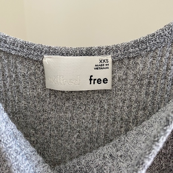 SOLD Wilfred Kovac midi king dress in heather grey - Picture 5 of 6